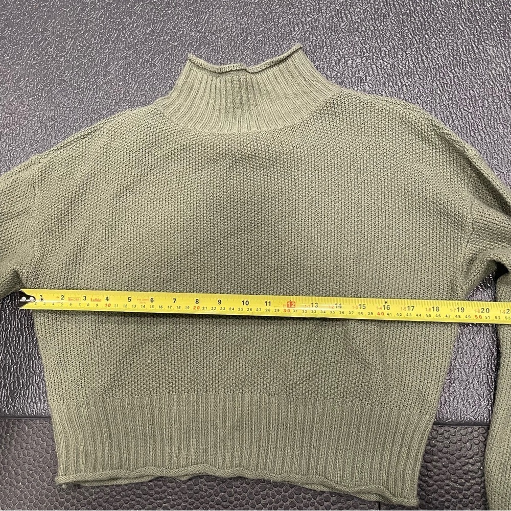 Streetwear Society Forest Green Turtleneck Sweater small - Picture 5 of 6